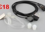 Speaker Mic With Clear Ear Tube (2 Pin L Type)