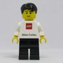 Lego Employee Milan Cerkes Business Card Minifigure Very Rare Hard To Find Image 2