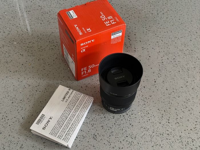 Sony 50mm F1.8 Prime lens