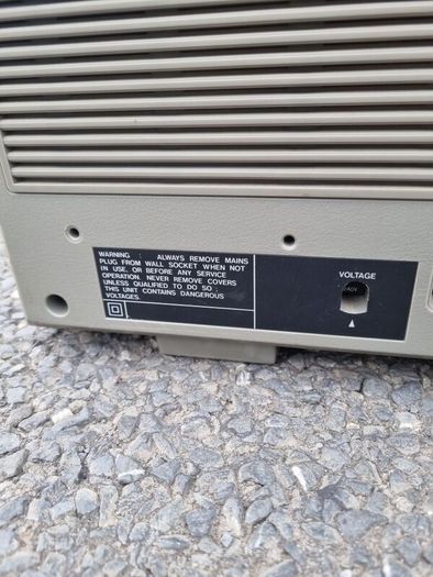 Vintage Sharp Boombox Gf-777z Stereo Double Metal Cassette Monster Ghettoblaster