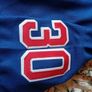 New York Rangers Ice Hockey Name And Numbers Sewn On. Great Condition Size Large Image 3