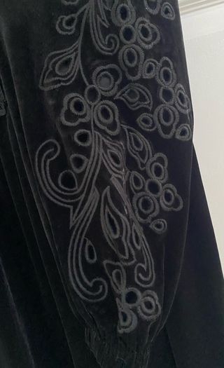 Black Velvet Dress size 12-14