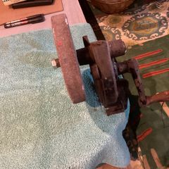 Old Manual Bench Grinder