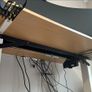 SANODESK Electric Standing Desk, 110 x 54cm, Height Adjustable, Maple Image 5