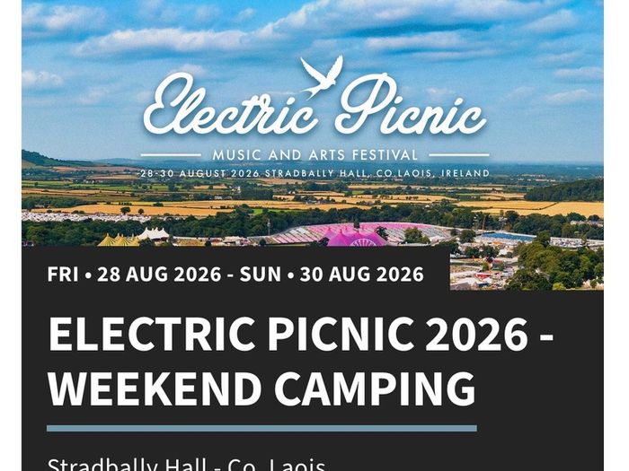 Electric Picnic 2026 Weekend Camping Ticket