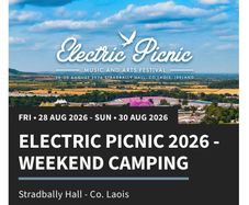 Electric Picnic 2026 Weekend Camping Ticket
