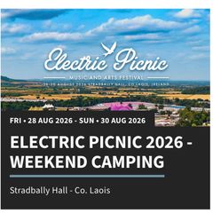 Electric Picnic 2026 Weekend Camping Ticket