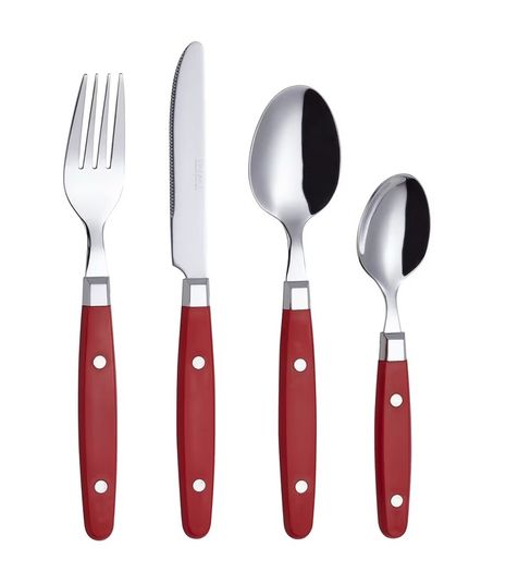 Brand New EXZACT 24-piece stainless steel cutlery set.