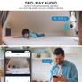 3mp Panoramic Wifi Ip Camera E27 Light Bulb Calving Hd Wireless Security Camera Image 3
