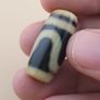 Vintage Amazing Unique Pattern Himalayan Tibetan Agate Bead Amulet Image 7