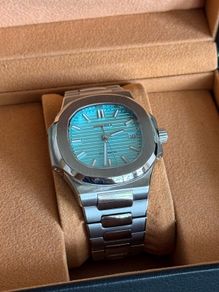 Seiko Mod Automatic Watch, Tiffany Blue Dial, Men's Watch