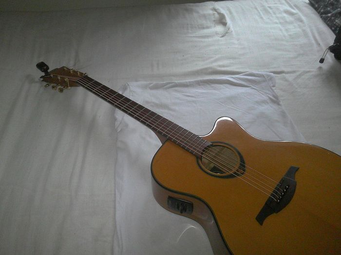Lag Tramontane T66ACE Auditorium Acoustic Electric Guitar