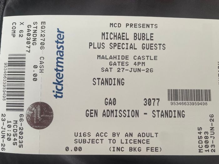 Michael Buble Tickets