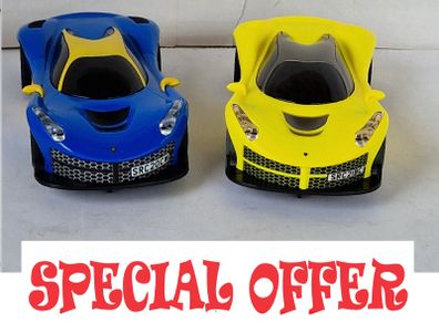 Scalextric New Rasio C20 Twin Pack (street supercar slot car)