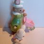 Vintage Tomy Story Book Wind Ups Mrs Rabbit and Bouncy Bunny Image 2