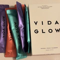 Vida glow natural marine collagen 6 servings