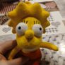 The Simpsons Lisa Simpson Small Plush Soft Toy Vintage 2007 Fox Matt Groening Image 2