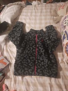 girls converse fleece jacket