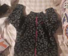 girls converse fleece jacket
