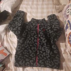 girls converse fleece jacket