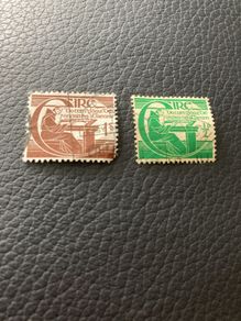 Ireland 1944 Scott # 128-129 Tercentenary of the death of Micheal O'Cleirigh Complete Set : Fine Used