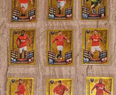 MATCH ATTAX Premier League 2012/13 Manchester United Players Legend Cards