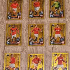 MATCH ATTAX Premier League 2012/13 Manchester United Players Legend Cards
