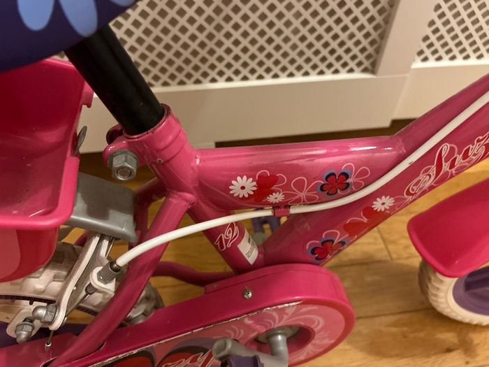 Girls Pink Suzy Bike - 12"