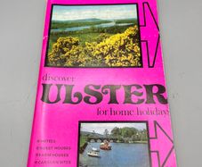 Discover Ulster for Home Holidays - Vintage Travel Guide Tourism 1974