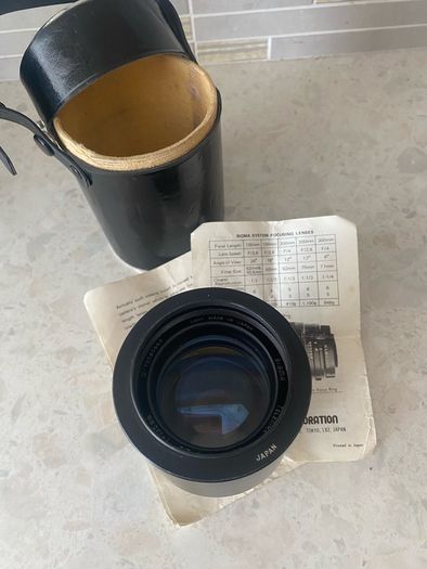 Vintage Sigma 135mm Automatic Camera Lens