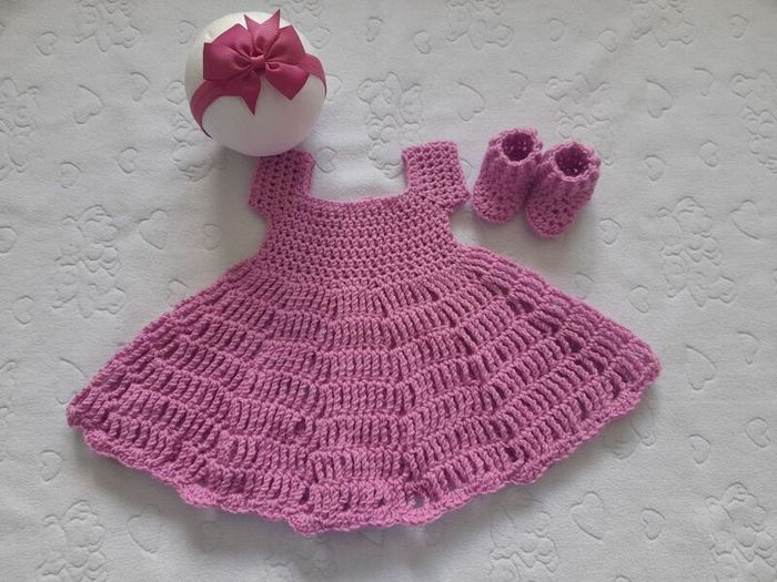 handmade baby dress sets 0-3 months