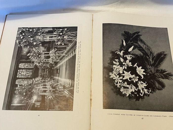 Antique book , 1948, Floristry a complete guide to the establishment and management of the modern flower shop, lockwood press ltd, london