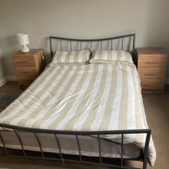 Bed and Bedside Lockers