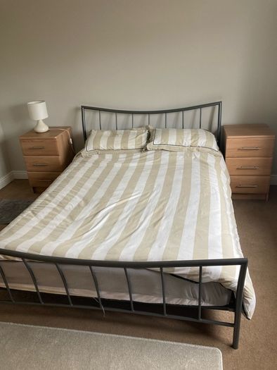 Bed and Bedside Lockers