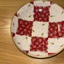 Nicholas Mosse Rare Red and White Lawn Checkered Everyday Bowl Image 2