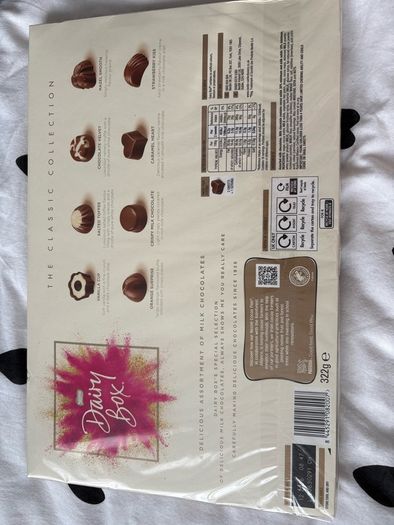 Nestle dairy box the classic collection 322g