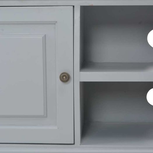 TV Cabinet Grey 90x30x40 cm Wood
