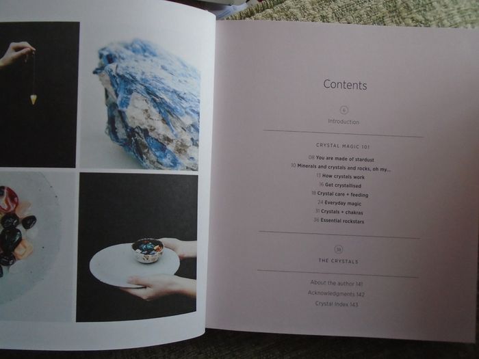 Crystals,The Modern Guide to Crystal healing,Hardback book,