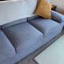 Couch and 2 Armchairs with storage Pouffe Image 3