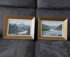 2 oil paintings- signed D. O'Donnell