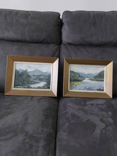 2 oil paintings- signed D. O'Donnell