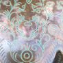 18" Hand Etched Art Deco Copper tray Image 9