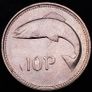 [#2589] - Ireland 2000 | Irish 10p | Ten Pence | Salmon | KM.29 | MS Image 2