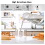 Spice Jars with Bamboo Lids Silicon Ring Air Tight Kitchen Containers for Storage Canister 10pcs Image 4
