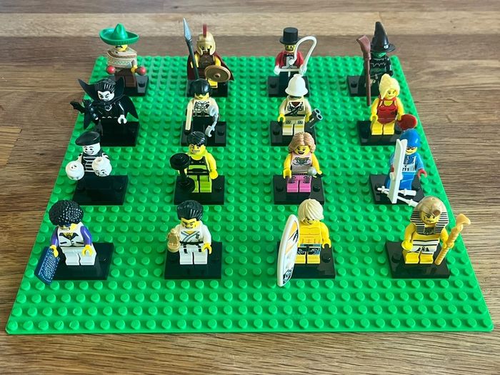 Premium LEGO Collectible Minifigure Master Collection (Series 1-11 + Team GB Olympics)