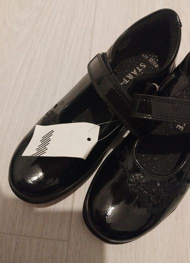 New Start rite black patent shoes size 12F