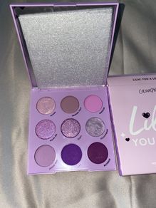 Colourpop lilac you a lot pressed eyeshadow palette