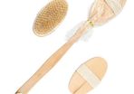 Body Brush Back Scrubber Shower Bath Cleaning Massager Bristle Long Handle