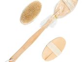 Body Brush Back Scrubber Shower Bath Cleaning Massager Bristle Long Handle