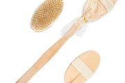 Body Brush Back Scrubber Shower Bath Cleaning Massager Bristle Long Handle
